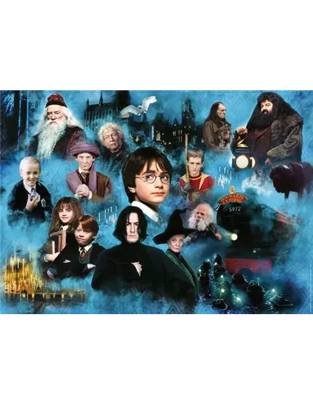 Puzzle Adultes 1000 pièces - Harry Potter - Le monde magique d'Harry Potter