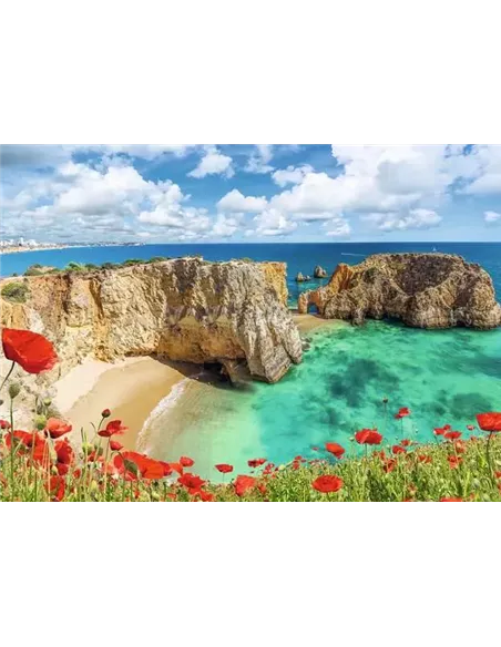 Puzzle Adultes 1000 pièces - Le charme de l’Algarve, au Portugal