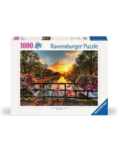 Puzzle Adultes 1000 pièces - Vélos à Amsterdam