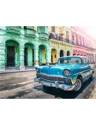 Puzzle Adultes 1500 pièces - Les voitures de Cuba