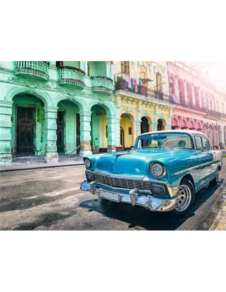 Puzzle Adultes 1500 pièces - Les voitures de Cuba