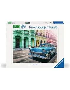 Puzzle Adultes 1500 pièces - Les voitures de Cuba