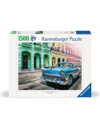 Puzzle Adultes 1500 pièces - Les voitures de Cuba