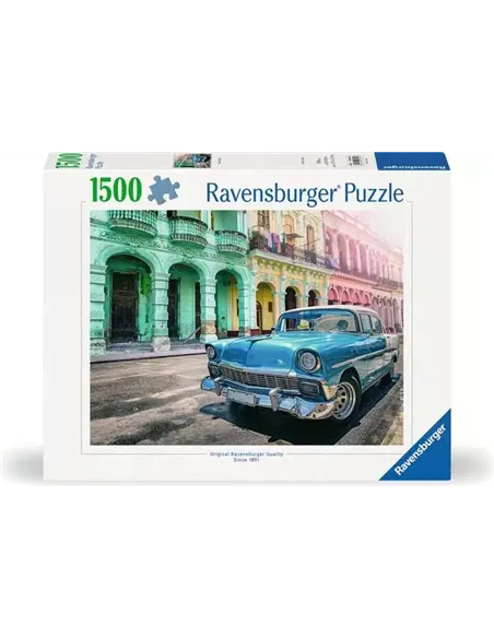 Puzzle Adultes 1500 pièces - Les voitures de Cuba