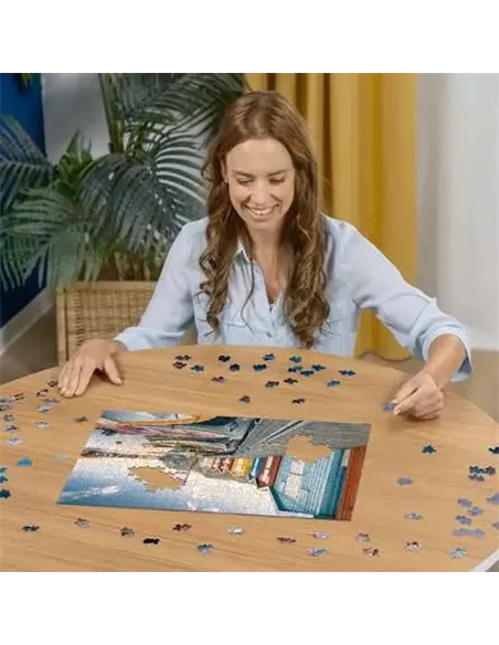 Puzzle Adultes 500 pièces - Maisons flottantes à Smögen, Suède