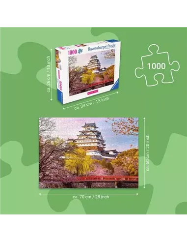 Puzzle 1000 pièces - Château de Himeji, Japon