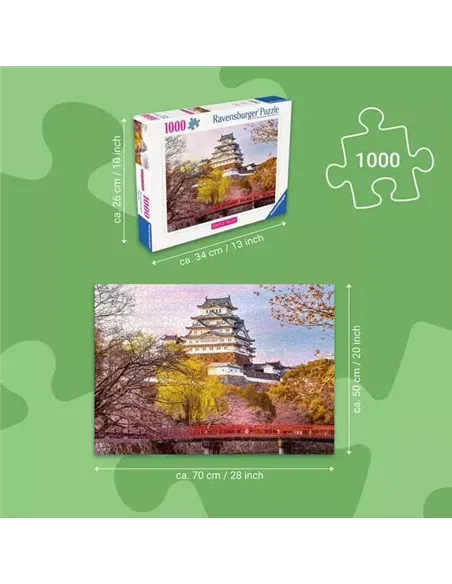 Puzzle 1000 pièces - Château de Himeji, Japon