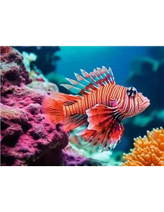 Puzzle Adultes 500 pièces - Poisson lion 2