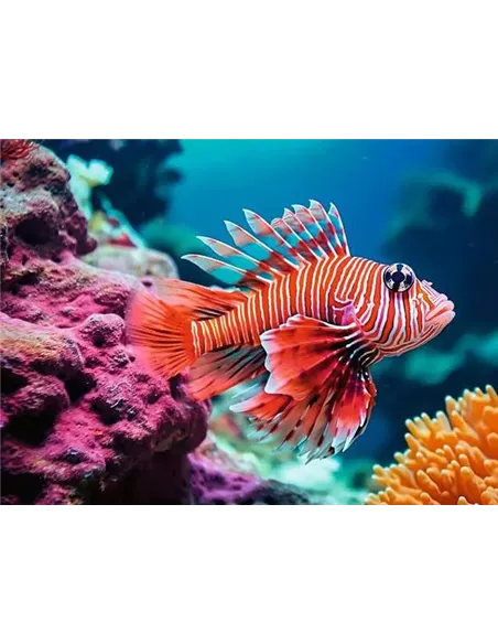 Puzzle Adultes 500 pièces - Poisson lion
