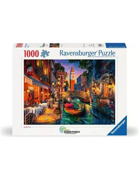 Puzzle Adultes 1000 pièces - Croisière sur les canaux à Venise