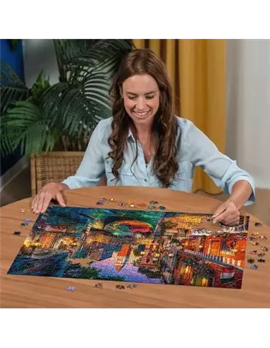 Puzzle Adultes 1000 pièces - Croisière sur les canaux à Venise
