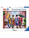 Puzzle Adultes 500 pièces - Promenade fleurie