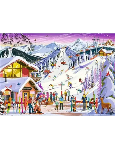 Puzzle Adultes 1000 pièces - Au rythme des pistes
