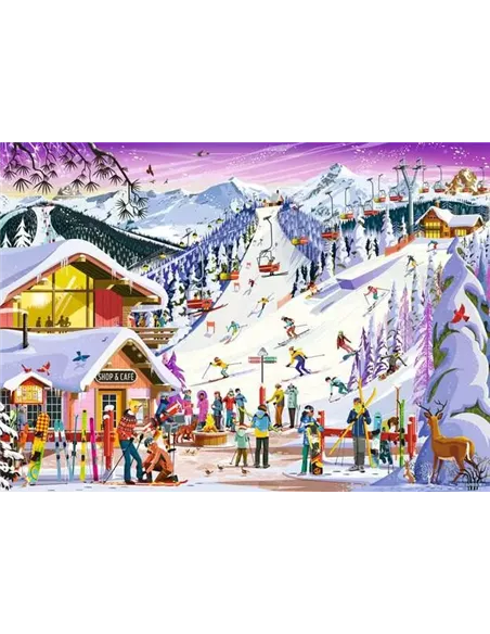 Puzzle Adultes 1000 pièces - Au rythme des pistes