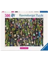 Puzzle Adultes 500 pièces - Marché flottant, Indonésie