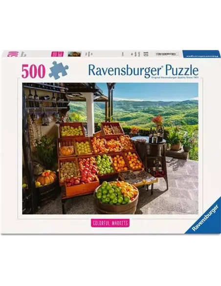 Puzzle Adultes 500 pièces - Marché de fruits et légumes, Croatie