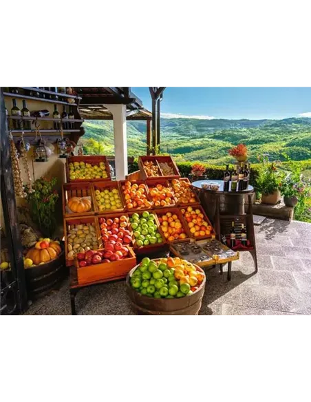 Puzzle Adultes 500 pièces - Marché de fruits et légumes, Croatie