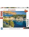 Puzzle Adultes 1000 pièces - La calanque de Port-Pin, Marseille