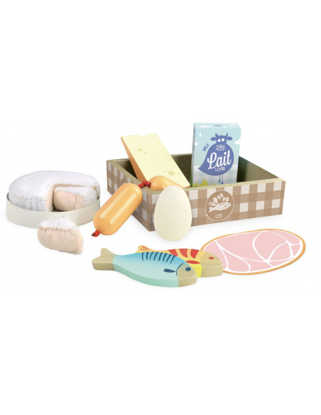 Jour de marché Set de produits frais