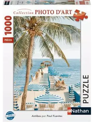 Puzzle Adultes 1000 pièces - Antibes Paul Fuentes Design