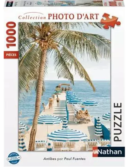 Puzzle Adultes 1000 pièces - Antibes Paul Fuentes Design