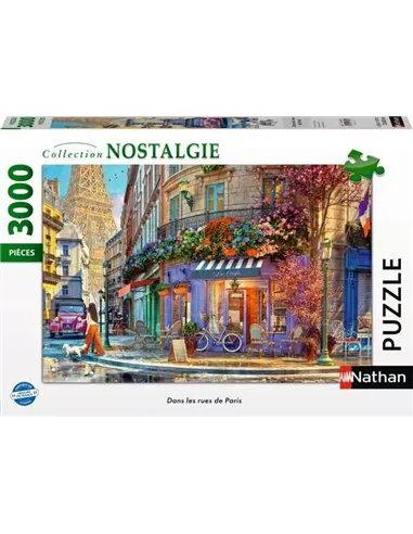 Puzzle Adultes 3000 pièces - Dans les rues de Paris