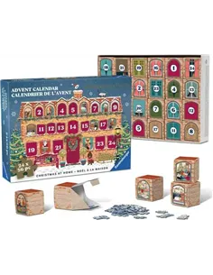 Calendrier de l'avent 2026 - Noël à la maison - Puzzles Adultes 24x56 pièces - Ravensburger 2