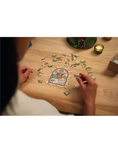 Calendrier de l'avent 2026 - Noël à la maison - Puzzles Adultes 24x56 pièces - Ravensburger