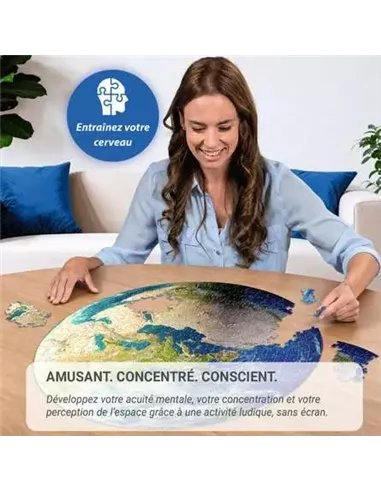 Puzzle Adultes 500 pièces - La Terre