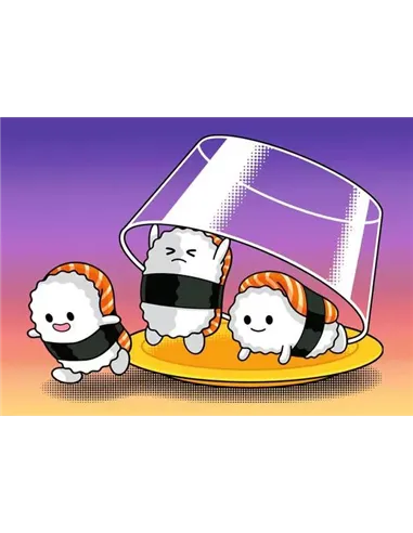 Puzzles Adultes 3x100 pièces - Repas kawaii