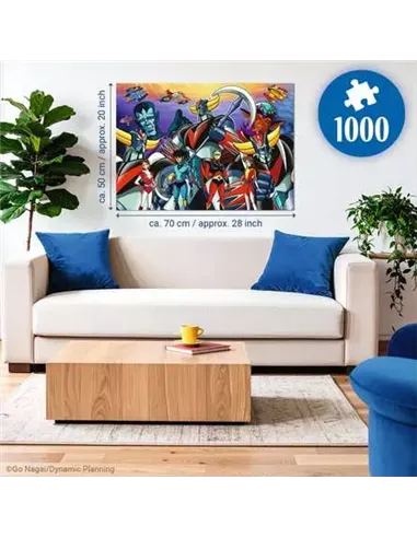 Puzzle Adultes 1000 pièces - L'univers de Goldorak