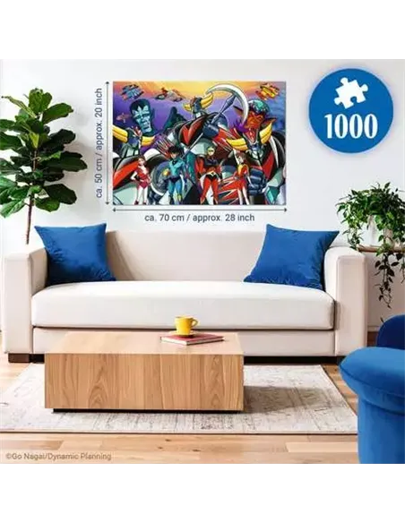 Puzzle Adultes 1000 pièces - L'univers de Goldorak