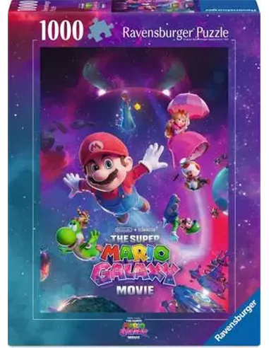 Puzzle Adultes 1000 pièces - Super Mario Galaxy Movie - Aventures galactiques !