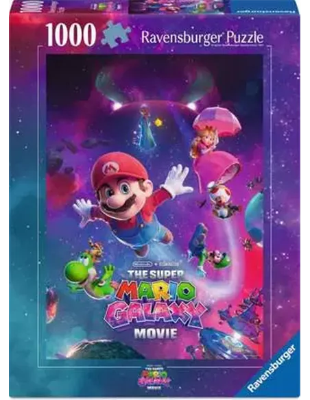 Puzzle Adultes 1000 pièces - Super Mario Galaxy Movie - Aventures galactiques !