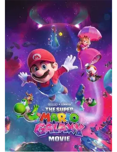 Puzzle Adultes 1000 pièces - Super Mario Galaxy Movie - Aventures galactiques !