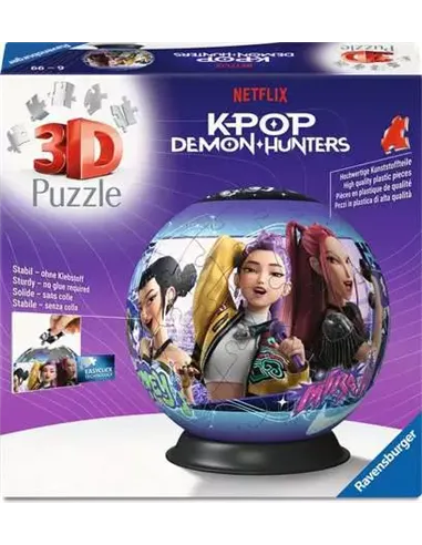 Puzzle 3D 72 pièces - KPop Demon Hunters - KPop Demon Hunters