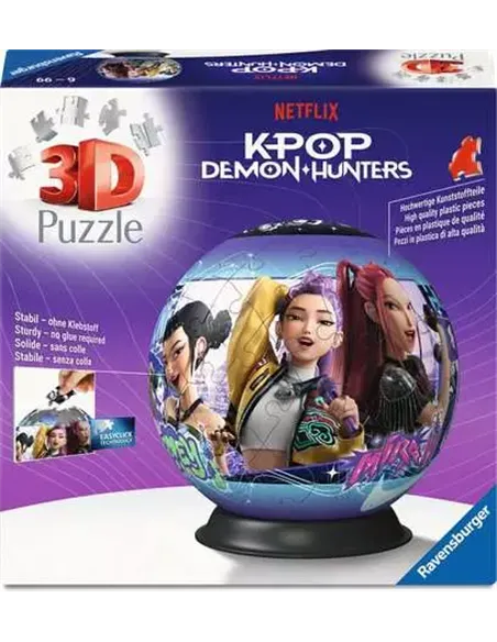 Puzzle 3D 72 pièces - KPop Demon Hunters - KPop Demon Hunters
