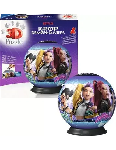 Puzzle 3D 72 pièces - KPop Demon Hunters - KPop Demon Hunters