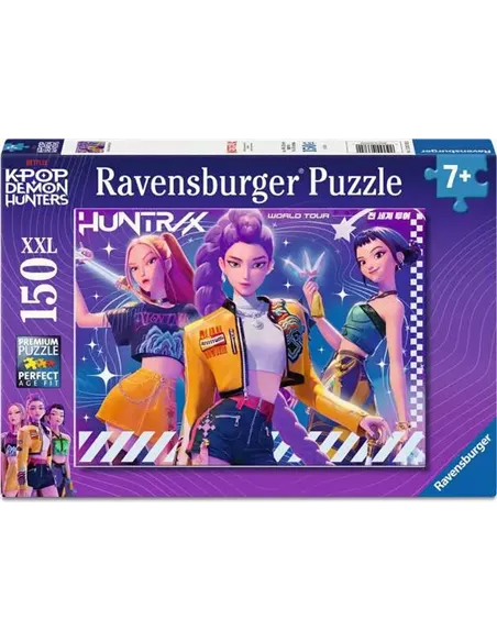 Puzzle Enfants 150 XXL pièces - KPop Demon Hunters - La tournée mondiale / KPop Demon Hunters