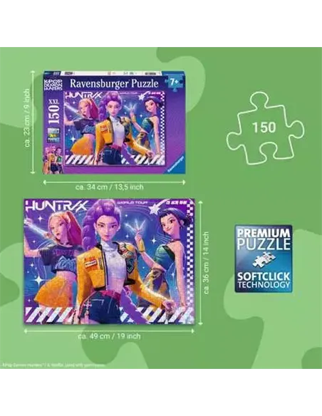 Puzzle Enfants 150 XXL pièces - KPop Demon Hunters - La tournée mondiale / KPop Demon Hunters