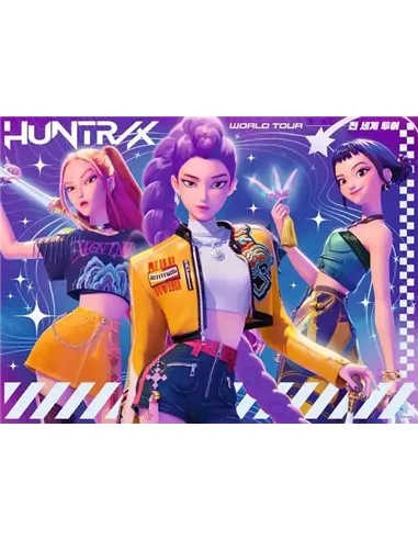 Puzzle Enfants 150 XXL pièces - KPop Demon Hunters - La tournée mondiale / KPop Demon Hunters