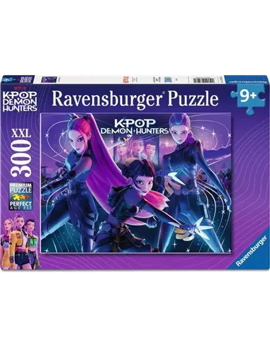 Puzzles 300 XXL pièces - KPop Demon Hunters - Le trio KPop Demon Hunters