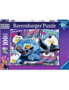 Puzzle Enfants 100 XXL pièces - KPop Demon Hunters - Le duo Derpy et Sussie / KPop Demon Hunters