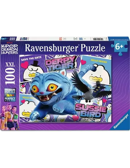 Puzzle Enfants 100 XXL pièces - KPop Demon Hunters - Le duo Derpy et Sussie / KPop Demon Hunters