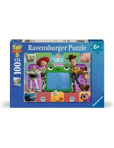 Puzzle Enfants 100 XXL pièces - Disney / Pixar Toy Story - Au même niveau / Toy Story 5
