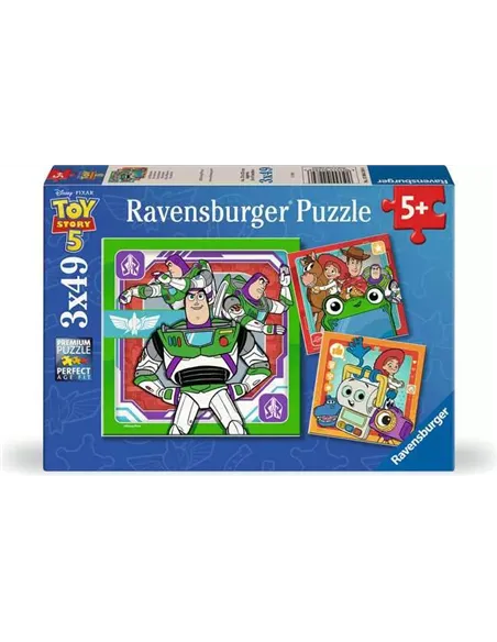 Puzzles Enfants 3x49 pièces - Disney / Pixar Toy Story - En mission