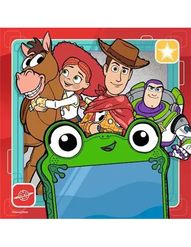 Puzzles Enfants 3x49 pièces - Disney / Pixar Toy Story - En mission