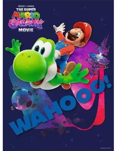 Puzzle Enfants 150 XXL pièces - Super Mario Galaxy Movie - Le pouvoir de Super Mario