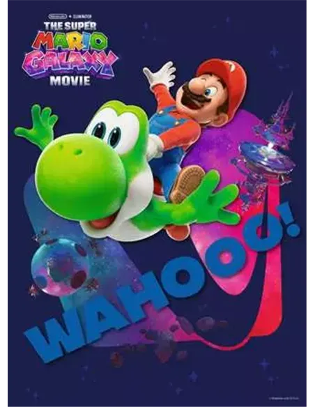 Puzzle Enfants 150 XXL pièces - Super Mario Galaxy Movie - Le pouvoir de Super Mario