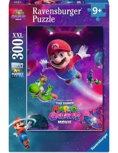 Puzzle Enfants 300 XXL pièces - Super Mario Galaxy Movie - Les nouvelles aventures de Super Mario